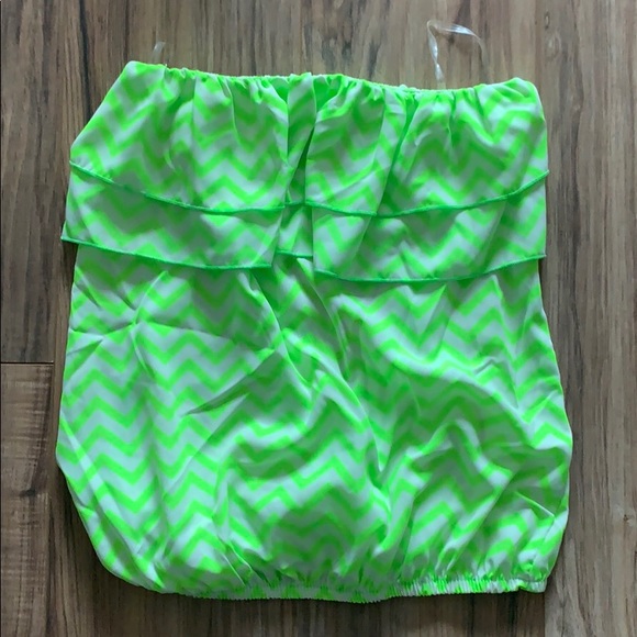 My Story Tops - Strapless with open back New with tags